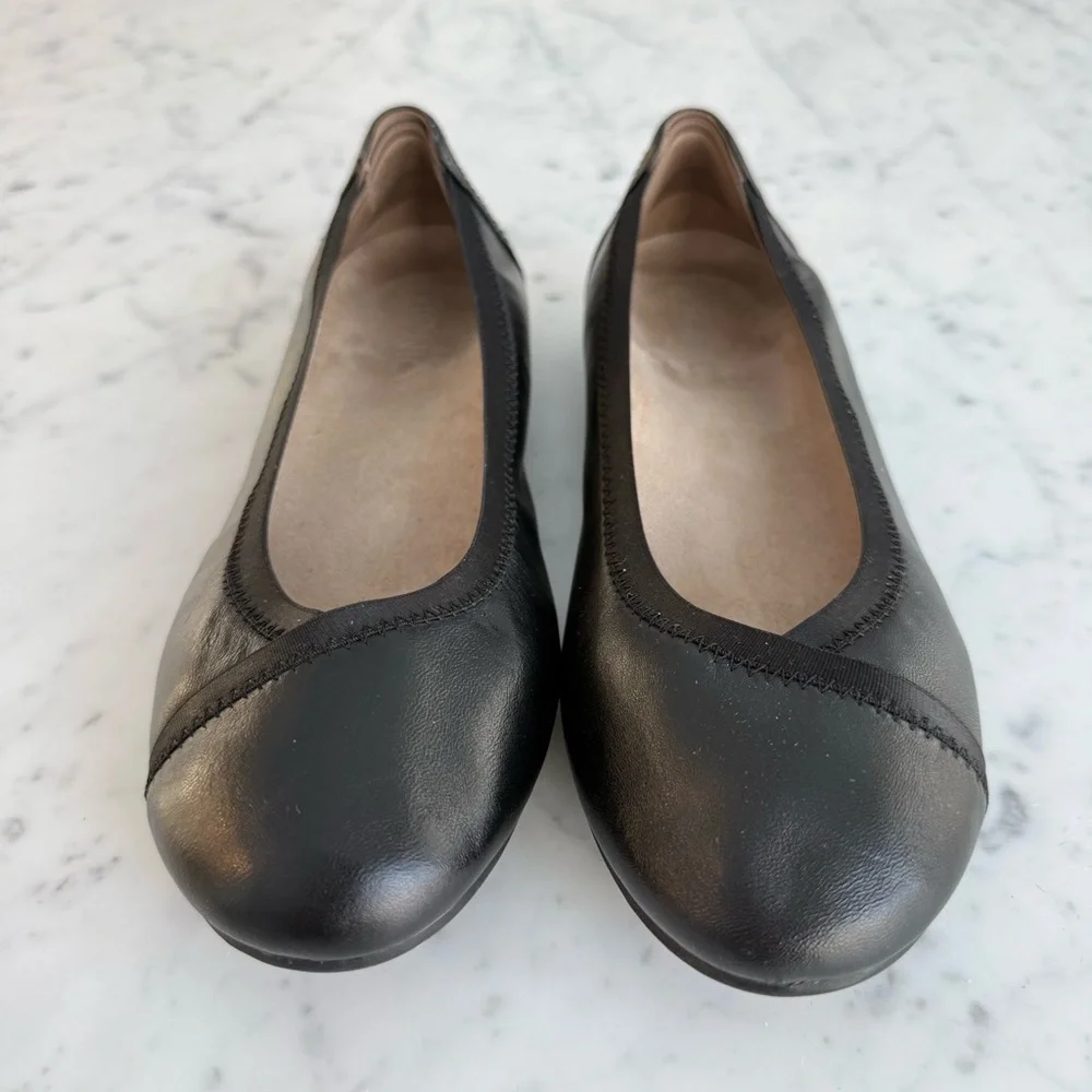 Vionic Carrol Ballet Flat Black Womens Size 7.5 Wide - Picture 3 of 12